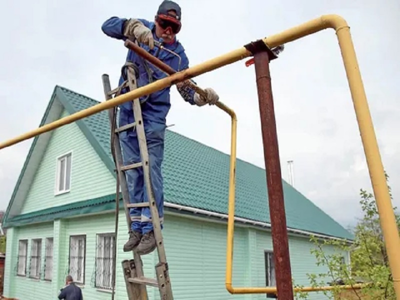 Схема газификации пгт Пижанка.